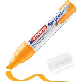 Edding 906 5000 Akrilik 5-10 mm Kesik Uç Güneş Sarısı Markör Kalem
