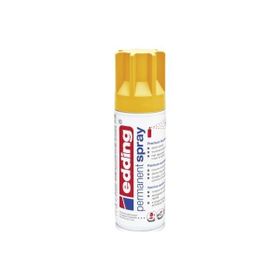 Edding 906 Güneş Sarısı Mat Permanent Akrilik Sprey Boya