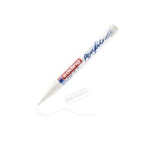 Edding 922 5300 Akrilik 1-2 MM Yuvarlak Uç Beyaz Markör Kalem