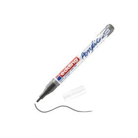 Edding 926 5300 Akrilik 1-2 mm Yuvarlak Uç Antrasit Markör Kalem