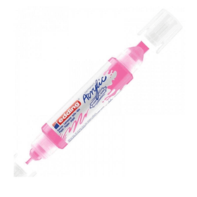 Edding Akrilik 3d Fosforlu Pembe Double Lıner