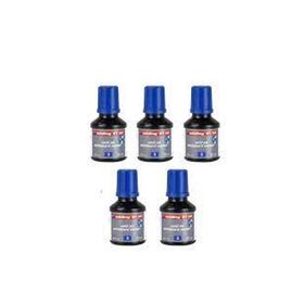 Edding BT30 30 ml 5'li Set Mavi Yazı Tahtası Kalemi Mürekkebi