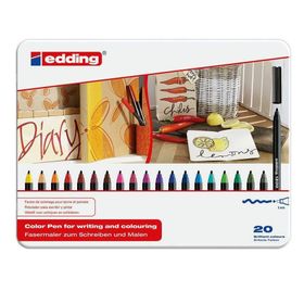 Edding E-1300 20'li Karışık Grafik Kalemi