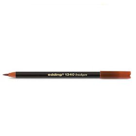Edding E-1340 Kahverengi Fırça Uçlu Kalem