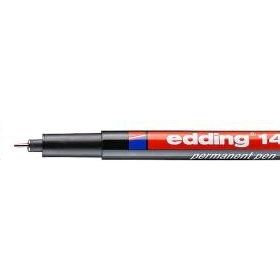 Edding E-140S Kırmızı Asetat Kalemi