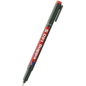 Edding E-140S Kırmızı Asetat Kalemi