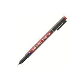 Edding E-140S Kırmızı Asetat Kalemi