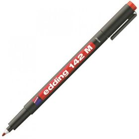 Edding E-142M ED14202 10 Adet Kırmızı Asetat Kalemi