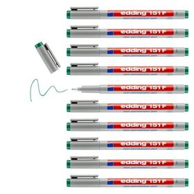 Edding E-151F Gri 10'lu Asetat Kalem