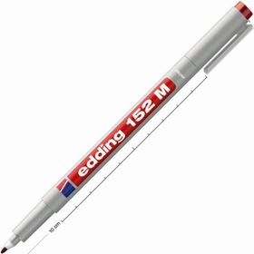 Eddıng E-152M Kırmızı Asetat Kalemi