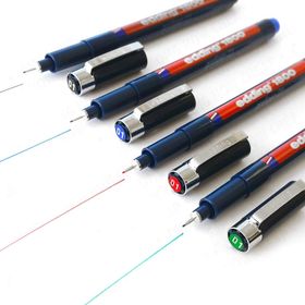 Edding E-1800 0.1mm Yeşil Teknik Çizim Kalemi