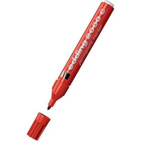 Edding E-2000 Kırmızı Permanent Markör Kalem