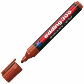 Edding E-300 Permanent Kahverengi Markör Kalem