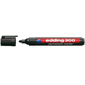 Edding E 300 Siyah Permanent Markör Çizim Kalemi