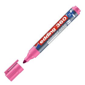 Edding E-360 Cap Off Pembe Yuvarlak 1.5-3 mm Uç Beyaz Tahta Kalemi
