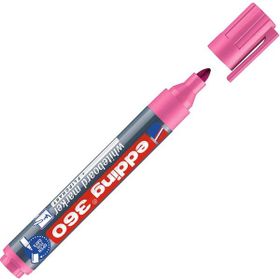 Edding E-360 Cap Off Pembe Yuvarlak 1.5-3 mm Uç Beyaz Tahta Kalemi