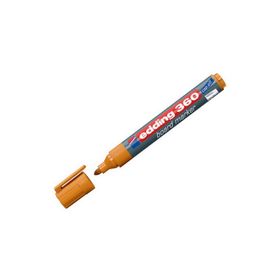 Edding E-360 Cap Off Turuncu Yuvarlak 1.5-3 mm Uç Beyaz Tahta Kalemi