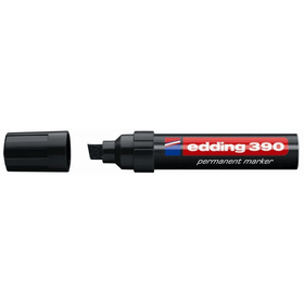 Edding E 390 Permanent Siyah Renk Markör Kalem