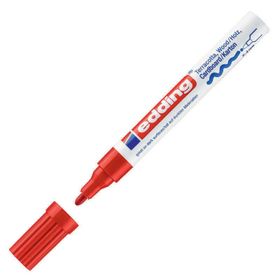 Edding E-4040 Kırmızı Dekorasyon Marker Fosforlu Kalemler