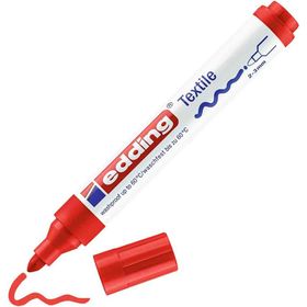 Edding E-4500 Kırmızı T-Shirt Kalemi