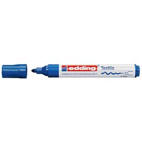 Edding E-4500 Mavi T-shirt Kalemi
