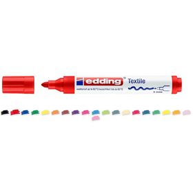 Edding E-55 Kırmızı Permanent Markör
