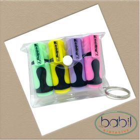 Edding E-7 Pastel 4'lü Mini Fosforlu Kalem