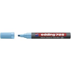Edding E-725 2-5 mm Fosforlu Mavi Beyaz Tahta Kalemi