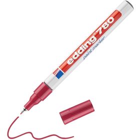 Edding E-751 Kırmızı Boya Dekorasyon Markörü