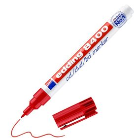 Edding E-8400 0.5-1 mm Kırmızı Cd Kalemi