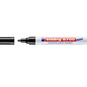 Edding E-8750 Siyah Tam Örtücü Endüstri Kalemi