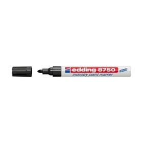 Edding E-8750 Siyah Tam Örtücü Endüstri Kalemi