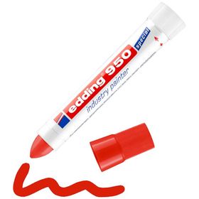 Edding E-950 Endüstri Kırmızı Markör Kalemi