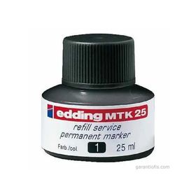 Edding E-MTK25 25 ml Siyah Mürekkep