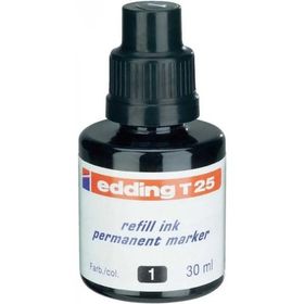 Edding E-T25 30 ml Siyah Permanent Mürekkep