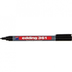 Edding E361 İnce Uç Siyah Renk Tahta Kalemi
