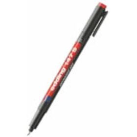 Edding ED-14702 Kırmızı Silgili Asetat Kalemi
