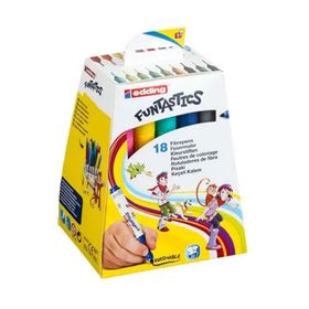 Edding Funtastıcs Kalın Uçlu Keçeli Kalem 18'li Set