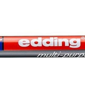 Edding Kırmızı Silgili Asetat Kalemi