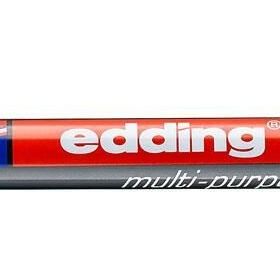 Edding Kırmızı Silgili Asetat Kalemi