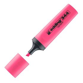 Edding Pembe E-344 Fosforlu Kalem