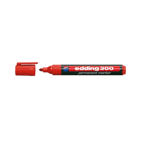 Edding Permanent 1.5-3 mm Kırmızı Yuvarlak Uçlu Markör