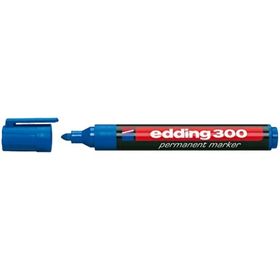 Edding Permanent 1.5-3 mm Mavi Yuvarlak Uçlu Markör