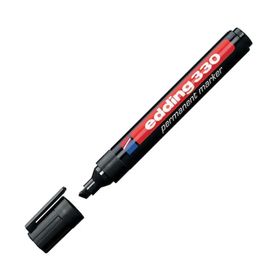 Edding Permanent 1 5 mm Siyah Kesik Uçlu Markör