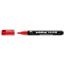 Edding Permanent Kırmızı 144 M 10'lu Paket Asetat Kalem