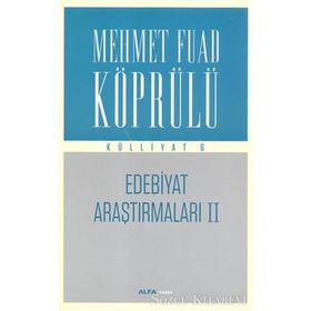 EDEBIYAT ARAŞTIRMALARI 2 - FUAD KÖPRÜLÜ
