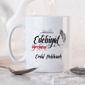 Edebiyat Öğretmeni Kupa Bardak