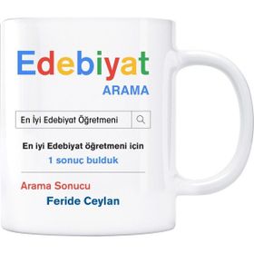 Edebiyat Öğretmeni Kupa Bardak
