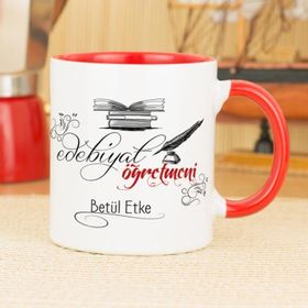 Edebiyat Öğretmeni Kupa Bardak