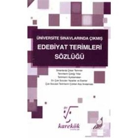 EDEBIYAT TERIMLERI SÖZLÜĞÜ - TURAN KARATAŞ